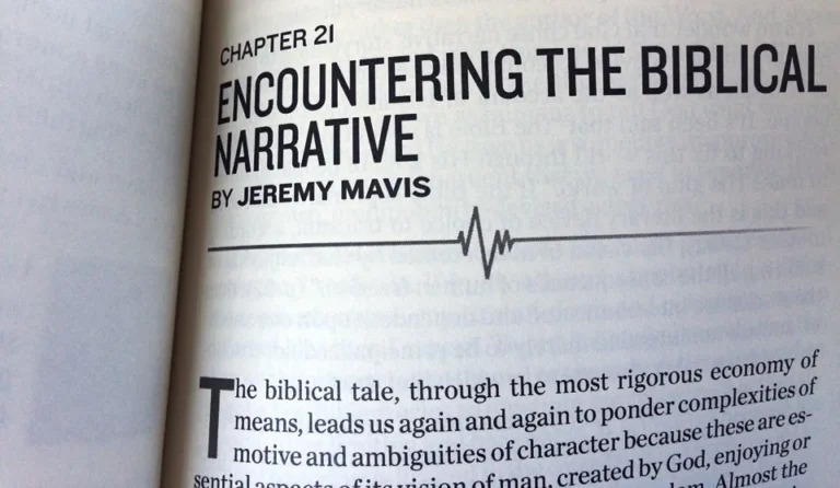 Encountering the Biblical Narrative